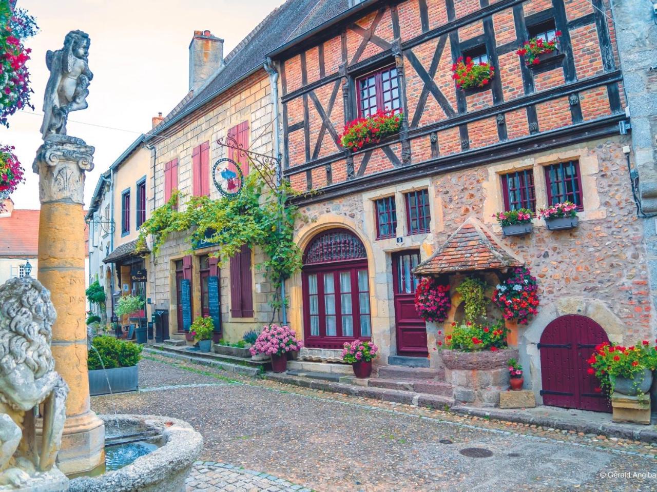 Grand Hotel De Bourbon-Lancy - Spa Et Restaurant - Logis Zewnętrze zdjęcie