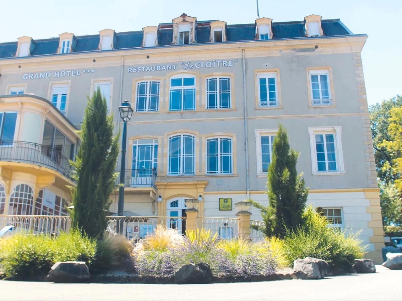 Grand Hotel De Bourbon-Lancy - Spa Et Restaurant - Logis Zewnętrze zdjęcie